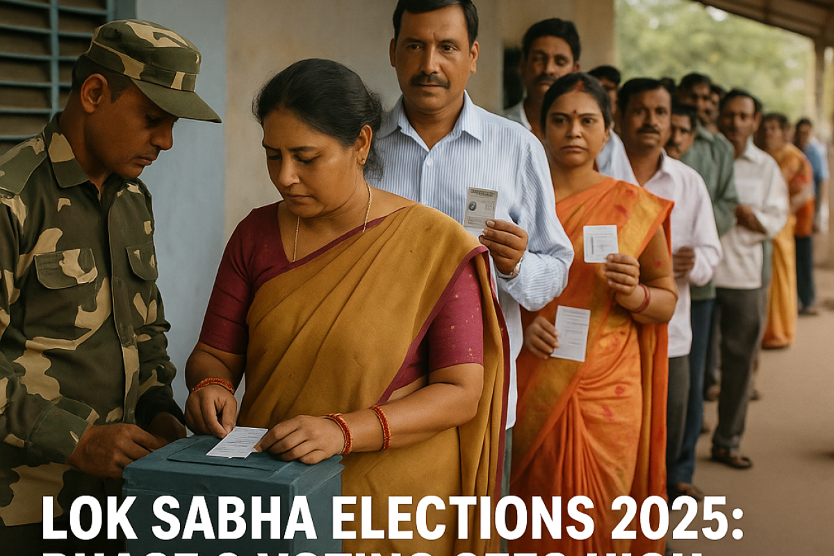 Lok Sabha Elections 2025: Phase 2 Voting Sees High Turnout Amid Tight Security